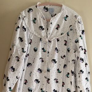Lanz of Salzburg flannel nightgown